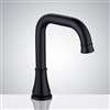 Fontana Commercial Matte Black Automatic Sensor Hands Free Faucet